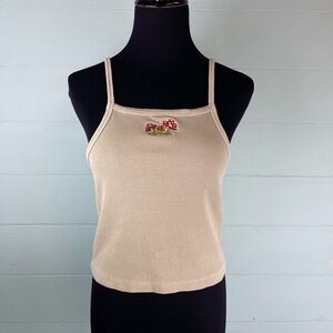 Forever 21 Mini Tank with Mushroom Detail
